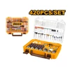Kép 2/2 - INGCO Csapos mini csiszolófej készlet 420 részes