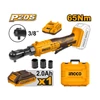 Kép 2/2 - INGCO Akkus ütvecsavarozó 3/8" 65 Nm 20 V (1 x 2,0 akku + töltő)