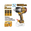 Kép 2/2 - INGCO Akkus ütvecsavarozó 3/4" 1350 Nm szénkefe nélküli 20 V (akku és töltő nélkül)
