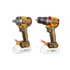 Kép 1/2 - INGCO Akkus erőcsomag 20 V Ütvefúró-csavarozó 66 Nm+Ütvecsavarozó 1/2" 400 Nm (2 db akku + töltő)