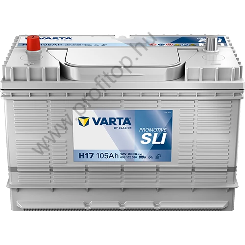 Varta PROmotive SLI 105Ah jobb+ akkumulátor 605102080K182