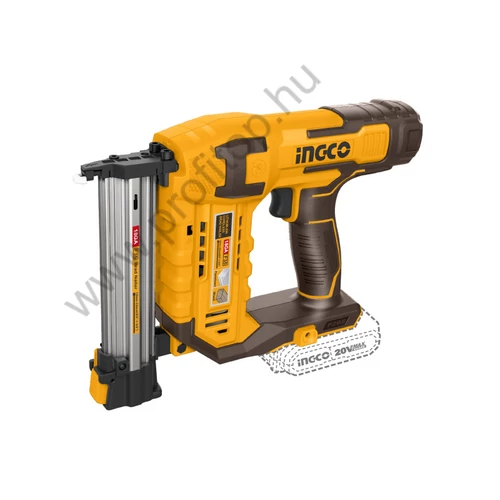 INGCO Akkus szögbelövő 20 V (1 x 2,0 Ah akku + töltő)