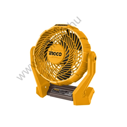 INGCO Akkus ventilátor 180 mm 20 V (akku és töltő nélkül)