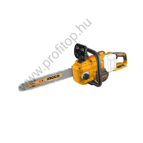 INGCO Akkus láncfűrész 400 mm szénkefe nélküli 2 x 20 V (akku és töltő nélkül)