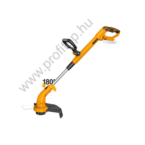 INGCO Akkus fűszegélynyíró 300 mm 20 V (akku és töltő nélkül)