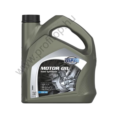 MPM 04004 Semi Synthetic motorolaj 10W-40 4 liter